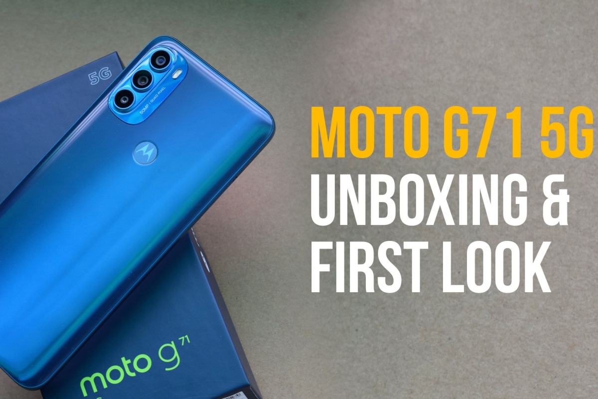 Moto G71 5G - First Look
