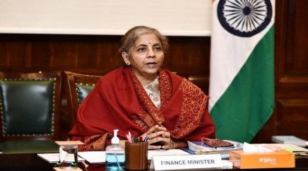 Finance Minister Nirmala Sitharaman