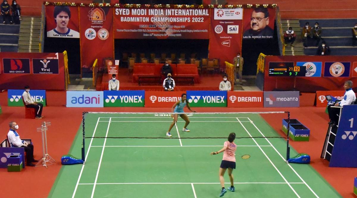 PV Sindhu at Syed Modi International 300 torunament Lucknow