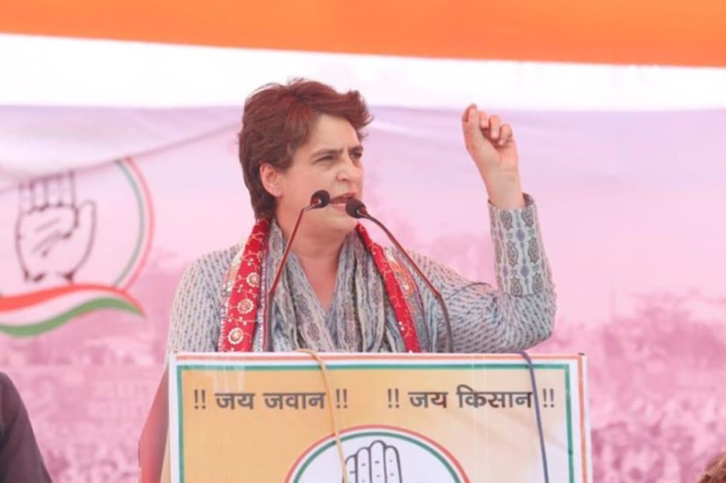Priyanka Gandhi also accused the SP and the BJP of playing the same kind of politics.
