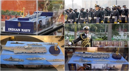 Also, there will be a model of indigenous aircraft carrier Vikrant with Light Combat Aircraft in air.