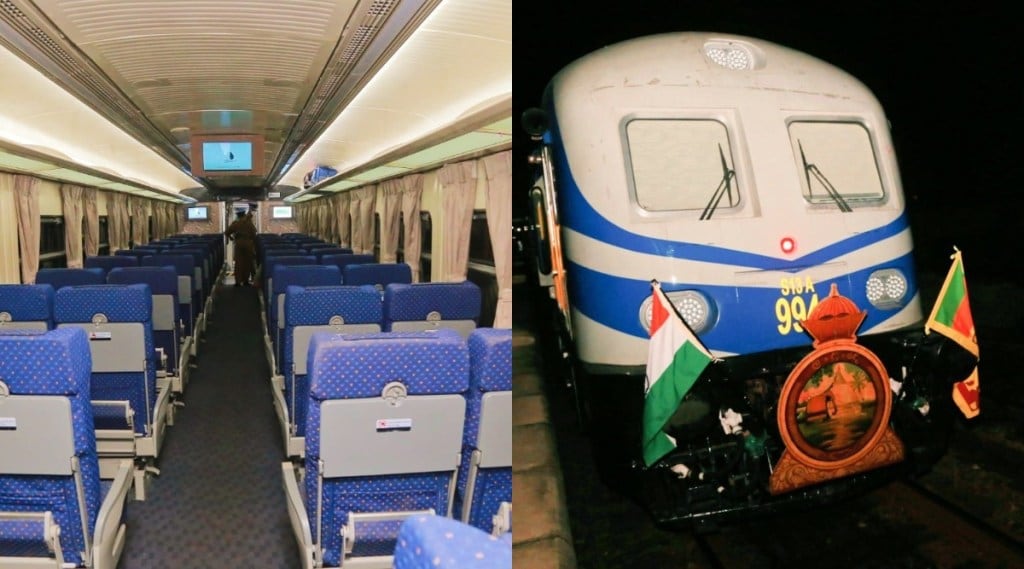 India is undertaking many different railway projects in Sri Lanka, according to the Indian High Commission. (Image: Twitter/ India in Sri Lanka)