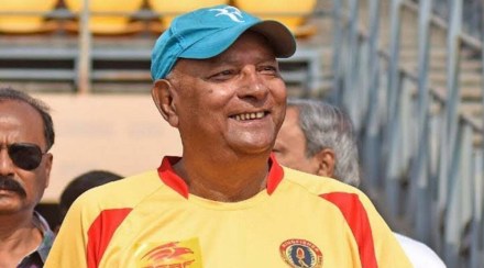 He became the coach of Mohun Bagan in 2010-11 and the last time he was seen in coaching role in East Bengal in 2018. (File image: Twitter via IE)