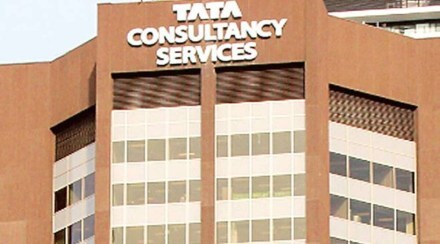 TCS share price