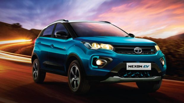 Tata Nexon EV Front 3 Quarters