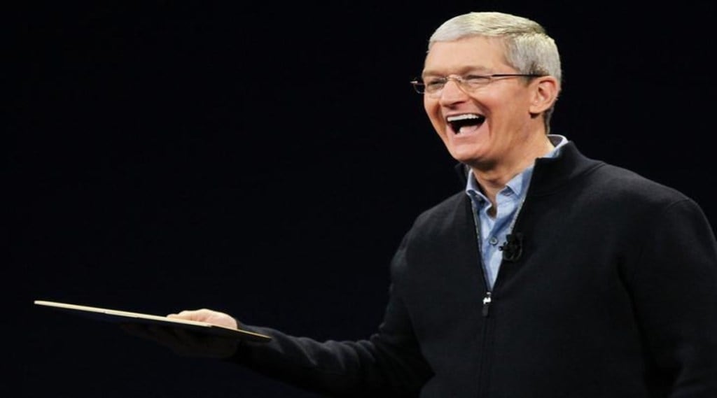 Apple’s gross profit margins jumped above 40% during the quarter. (File/Reuters)