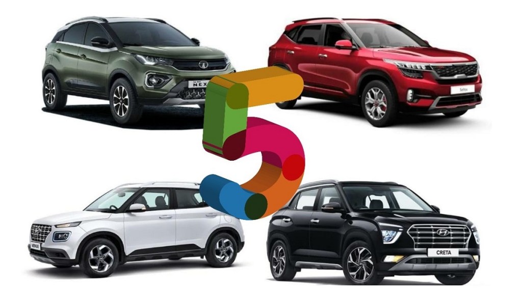 Top 5 SUVs in 2021