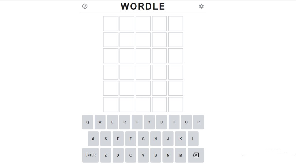 The game is hosted on a website called Power Language (with a domain of the UK - co.uk) and it is a daily word game.