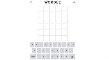 The game is hosted on a website called Power Language (with a domain of the UK - co.uk) and it is a daily word game.