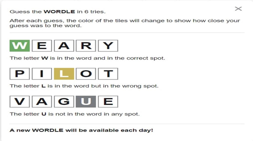 Wordle has become a phenomenon with over 300,000 people playing on January 2.