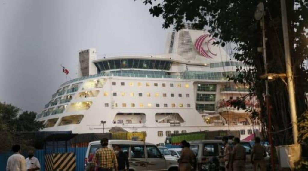 Cordelia cruises were asked to stop operations with immediate effect. (Indian Express image)