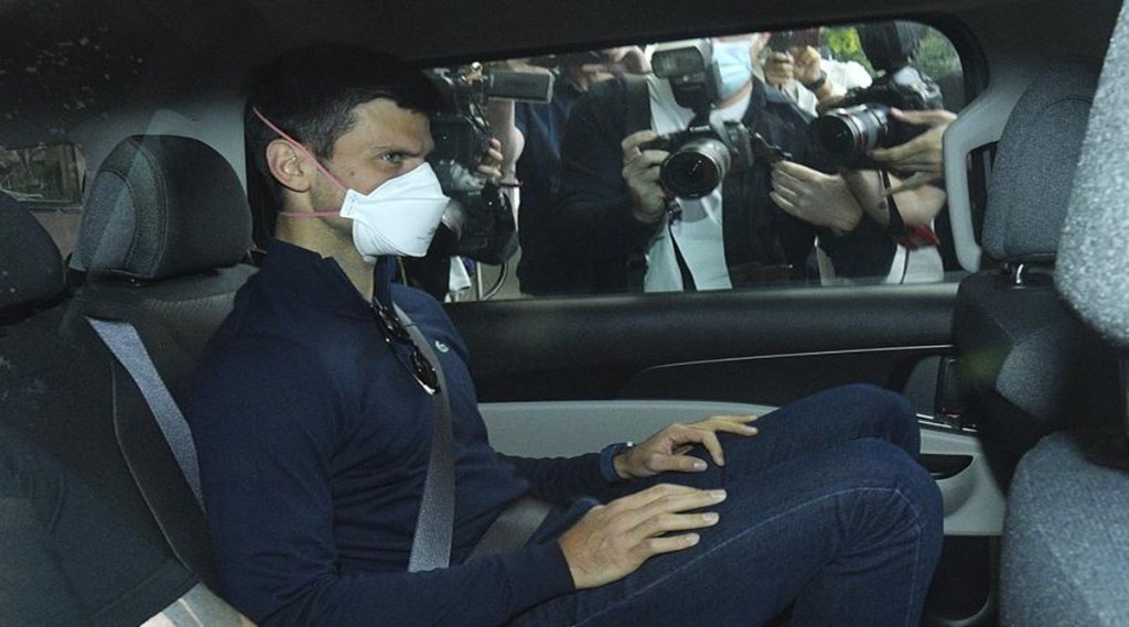 Djokovic’s visa saga dominated headlines across the globe, fuelling debate over the rights of people who choose to remain unvaccinated. (AP) Djokovic’s visa saga dominated headlines across the globe, fuelling debate over the rights of people who choose to remain unvaccinated. (AP)