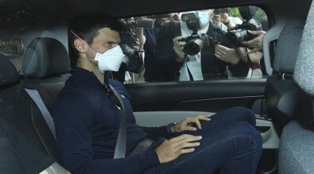 Djokovic’s visa saga dominated headlines across the globe, fuelling debate over the rights of people who choose to remain unvaccinated. (AP) Djokovic’s visa saga dominated headlines across the globe, fuelling debate over the rights of people who choose to remain unvaccinated. (AP)