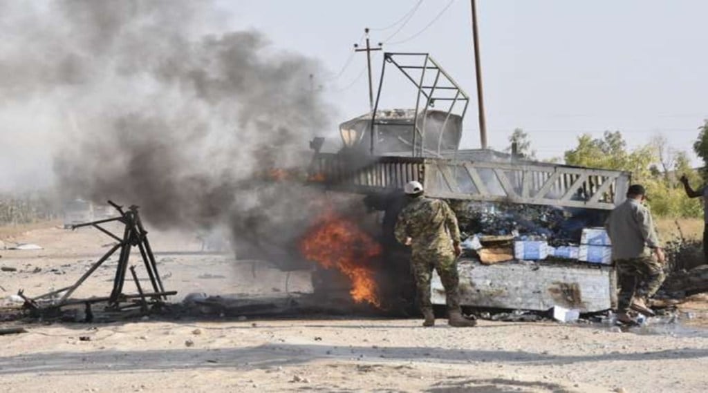 drone attack in UAE drone attack in UAE