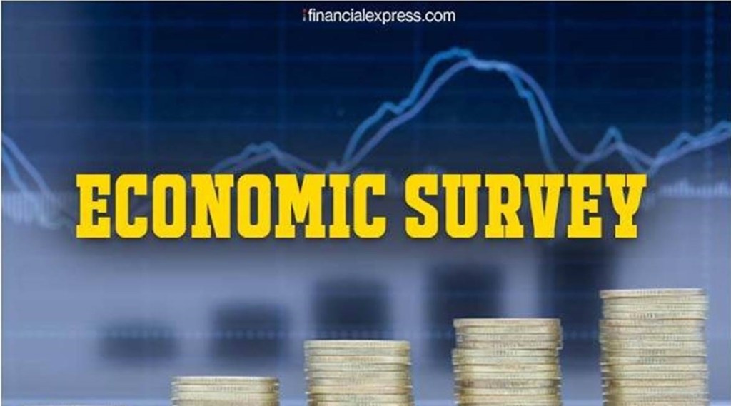 The previous economic survey was presented in the midst of the Covid-19 pandemic.