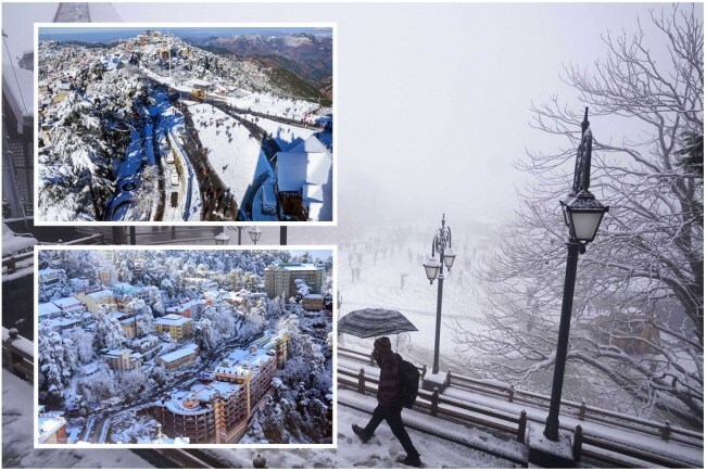 snowfall in himachal, shimla tour package, weekend destination, manali, shimla manali tour package, delhi to shimla, delhi to manali, weekend tour, shimla manali photos