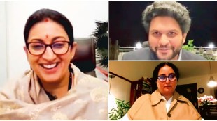 Smriti Irani was in conversation with Anant Goenka, Executive Director, The Indian Express Group, and National Opinion Editor Vandita Mishra