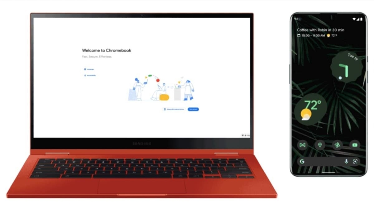The company has also announced a quick Chromebook setup with Android phones. The company has also announced a quick Chromebook setup with Android phones.