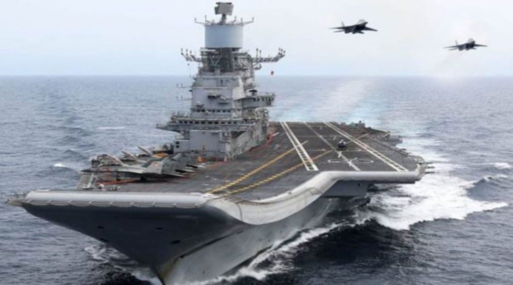 In 2021, the Indian Navy had carried out bilateral drills with countries like the Philippines, Indonesia, Singapore, Australia and Malaysia . In 2021, the Indian Navy had carried out bilateral drills with countries like the Philippines, Indonesia, Singapore, Australia and Malaysia .