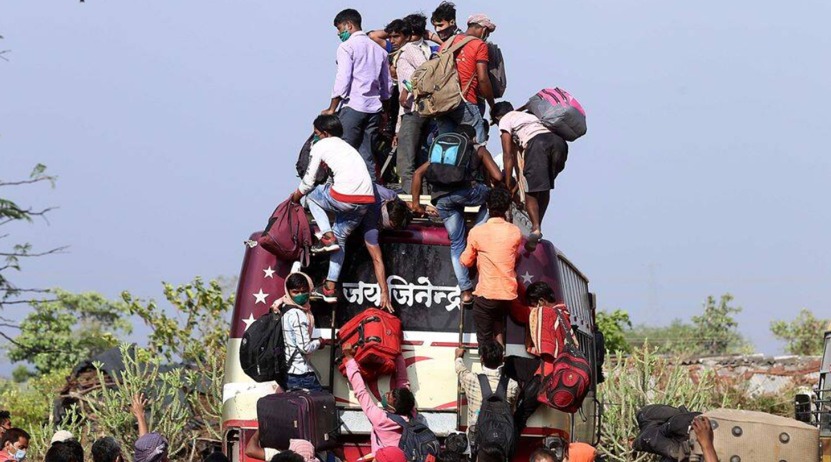 Has Omicron-led third wave triggered fresh exodus of migrant workers ...