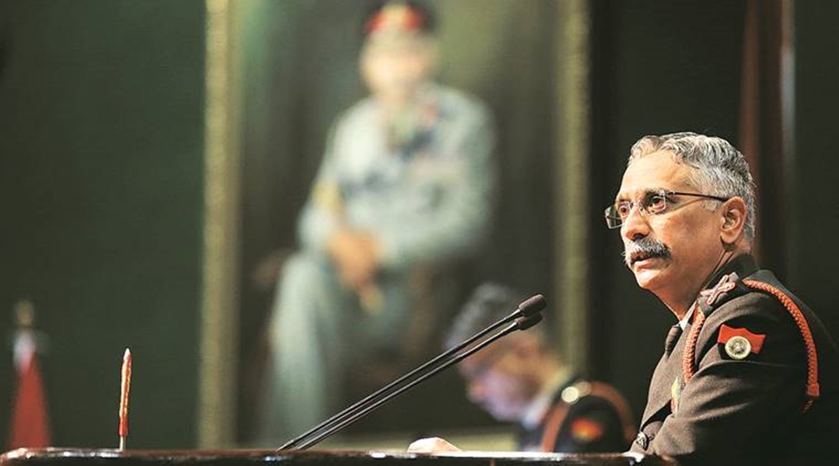 Gen Naravane also said that war or conflict is always an "instrument of last resort" but if it is thrust upon India, then the country will come out victorious. (File) Gen Naravane also said that war or conflict is always an "instrument of last resort" but if it is thrust upon India, then the country will come out victorious. (File)
