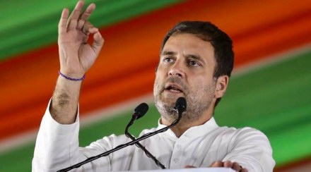 At the London Conclave, Gandhi alleged that the ruling BJP party has crushed India's voice. 
At the London Conclave, Gandhi alleged that the ruling BJP party has crushed India's voice.
