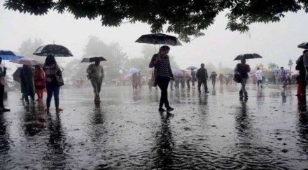 The precipitation is caused by a western disturbance, a storm that originates in the Mediterranean region. (PTI Image) The precipitation is caused by a western disturbance, a storm that originates in the Mediterranean region. (PTI Image)