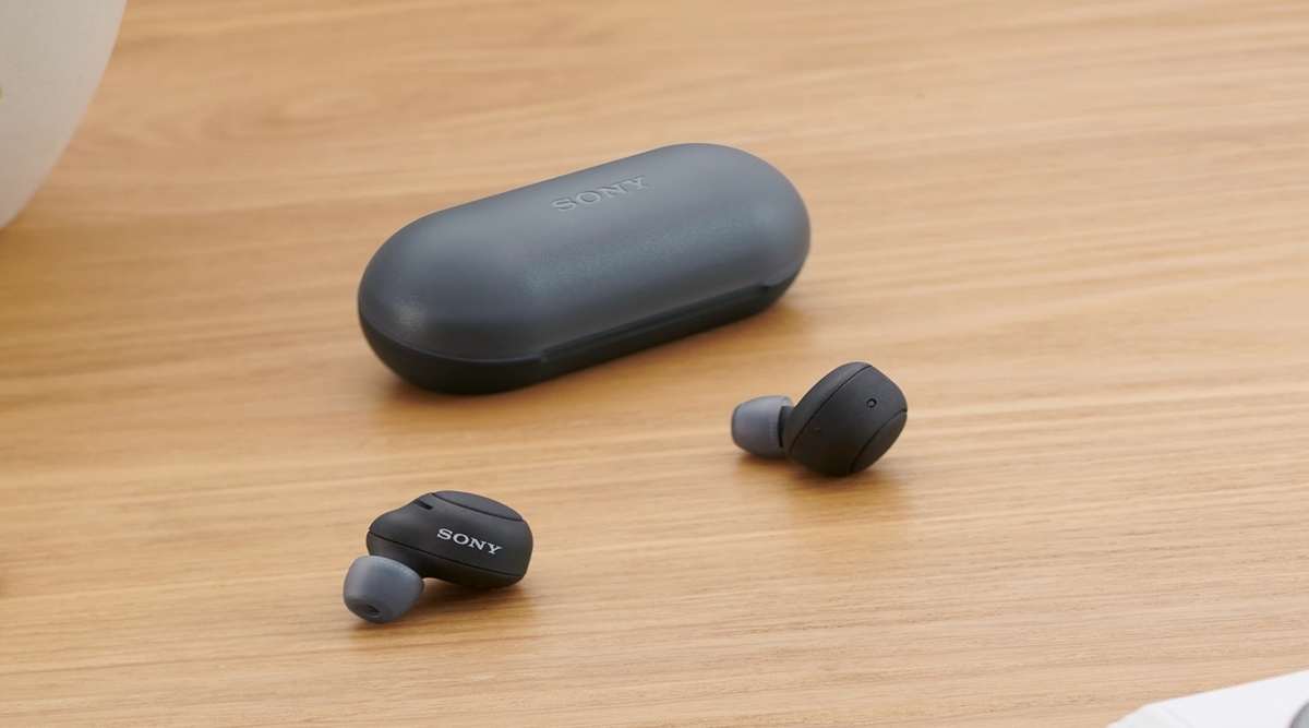 The Sony WF-C500 has a splash-resistant design and come with flexible eartips for better grip on-the-go.