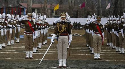 A notification issued by the Union home ministry on Tuesday stated that 2 personnel have been decorated with the police medal for gallantry. (File/IE)