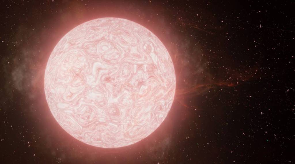 A Type-II supernova results from the rapid collapse and explosion of a massive star. (WM Keck Observatory via IE)
