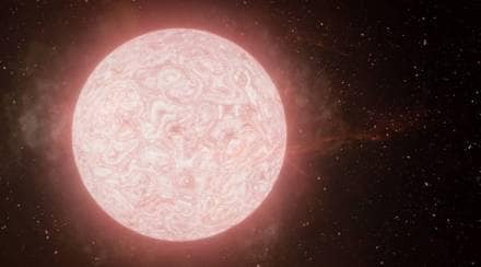 A Type-II supernova results from the rapid collapse and explosion of a massive star. (WM Keck Observatory via IE)