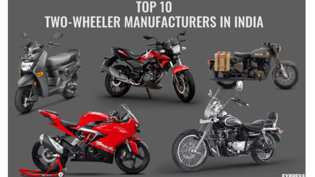 Top 10 two-wheeler manufacturers and their market shares: Hero MotoCorp down 4.7%, TVS up
