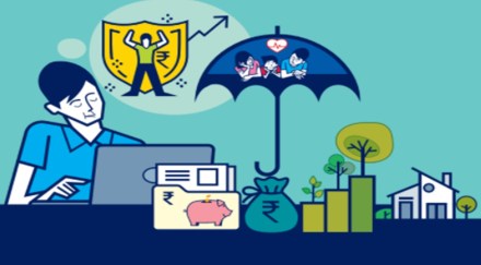 Planned monthly expenses and spending wisely helps in managing the unforeseen.