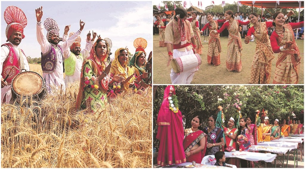 Baisakhi marks the onset of spring in India and signifies the end of harvest season.