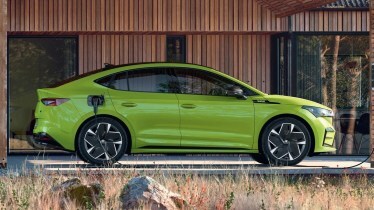 2022 Skoda Enyaq Coupe vRS Side view