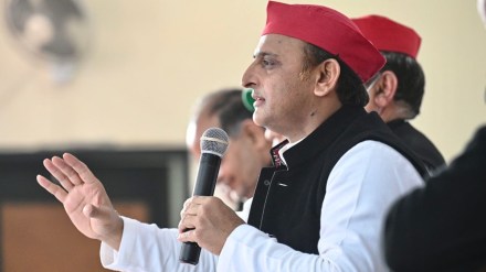 Akhilesh Yadav said that this election is to save the Constitution and alleged that the BJP might change the constitution as well if voted to power again in UP elections.
