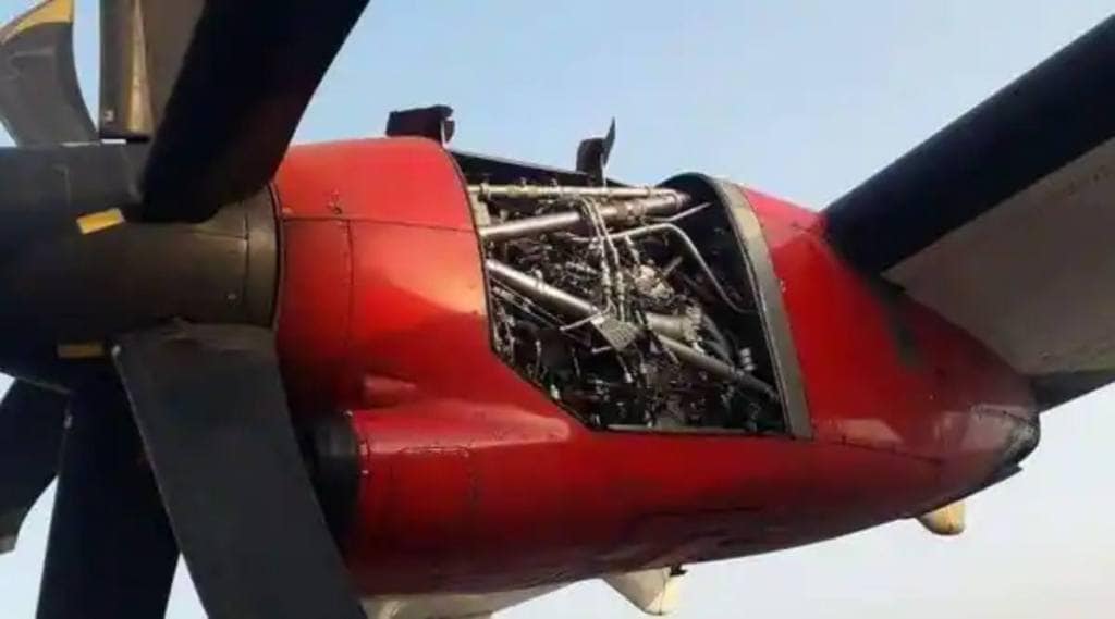 The ATR aircraft landed safely at Bhuj in Gujarat. (Photo by DGCA Arun Kumar)