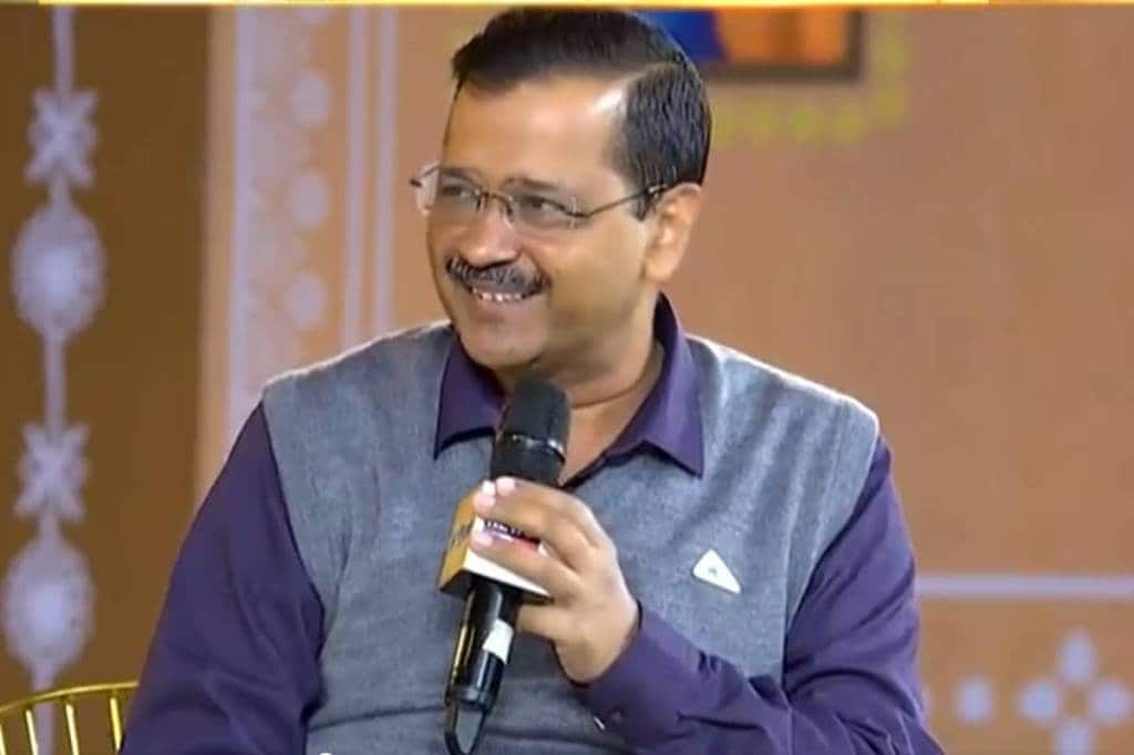 Kejriwal alleged that Sukhbir Badal and Channi don't speak against each other and the BJP doesn't speak against them.