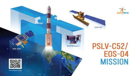 ISRO EOS-04 launch