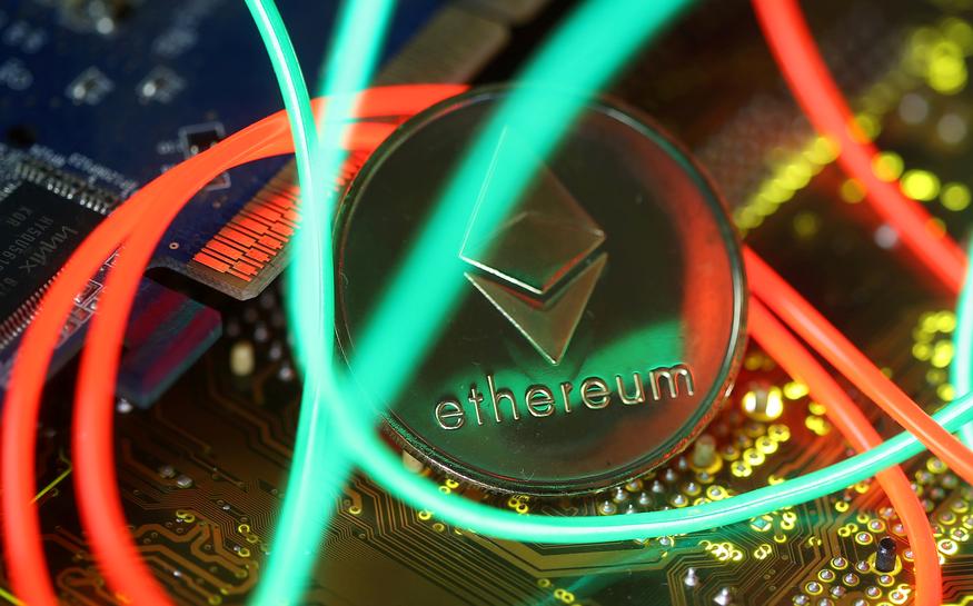 Representational image of ether coin. (Picture credits: Reuters)
