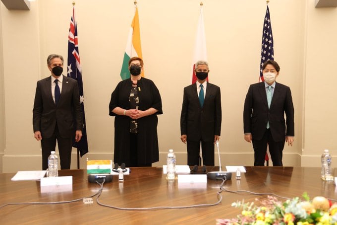 Dr Jaishankar told the Australian media persons “The QUAD countries are building a vibrant and substantial framework. We are building an agenda which seeks to further our shared vision of a free, open and inclusive Indo-Pacific."