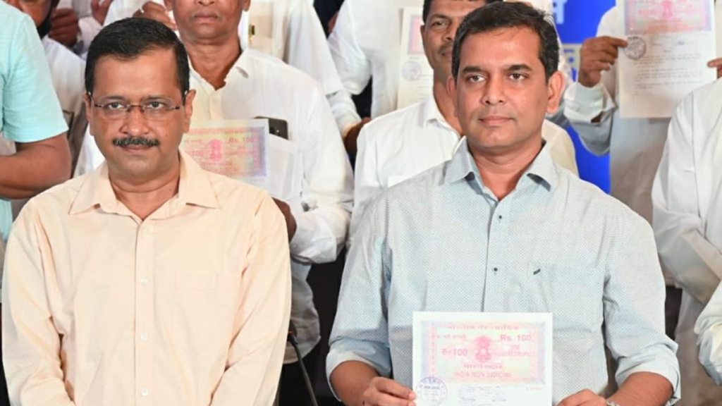 The AAP had got zero seats in the 2017 Goa legislative assembly polls and the party is contesting the assembly polls in the state for the second time.
