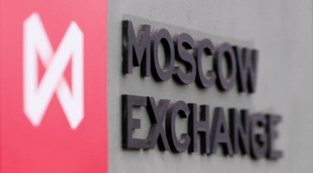 The Moscow Exchange said on Thursday morning it had suspended trading on all markets. (File Photo: Reuters)