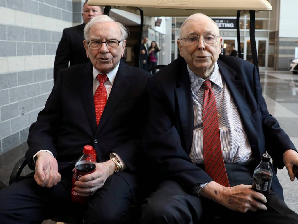 Berkshire Hathaway's Warren Buffett and Charlie Munger. (File Photo: Reuters)