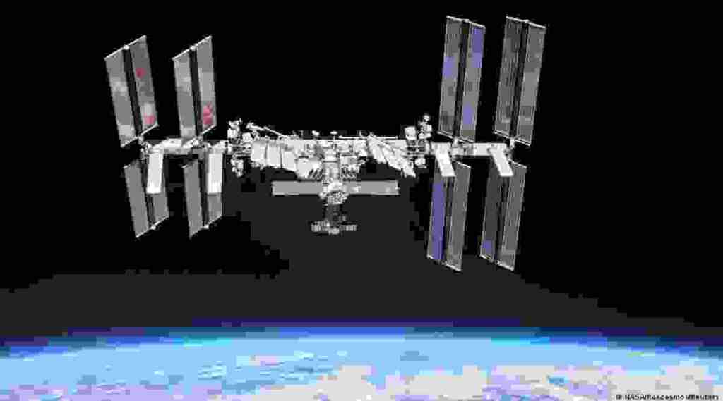 ISS has been the most politically complex (but much successful) space exploration programme ever undertaken. (Image Credit: NASA/Reuters)

