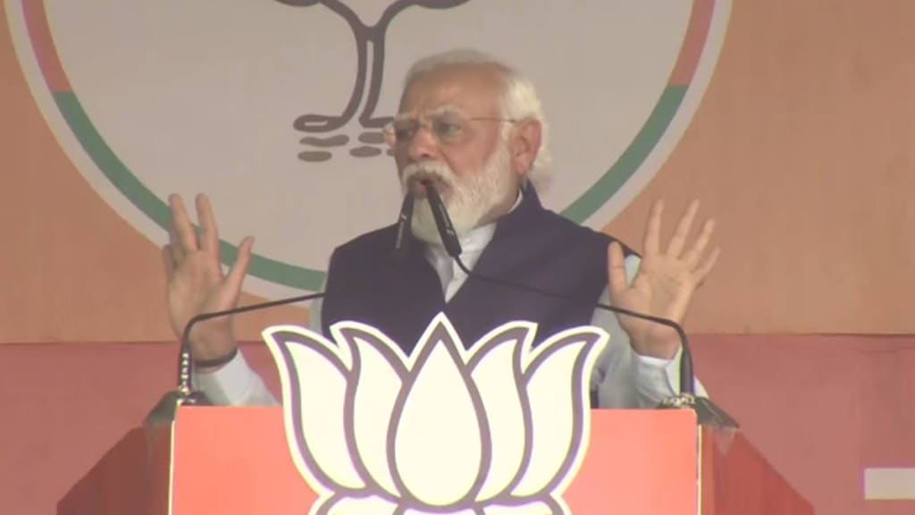 The prime minister said the people of Amethi know that dynast politicians do not belong to anyone. The prime minister said the people of Amethi know that dynast politicians do not belong to anyone.