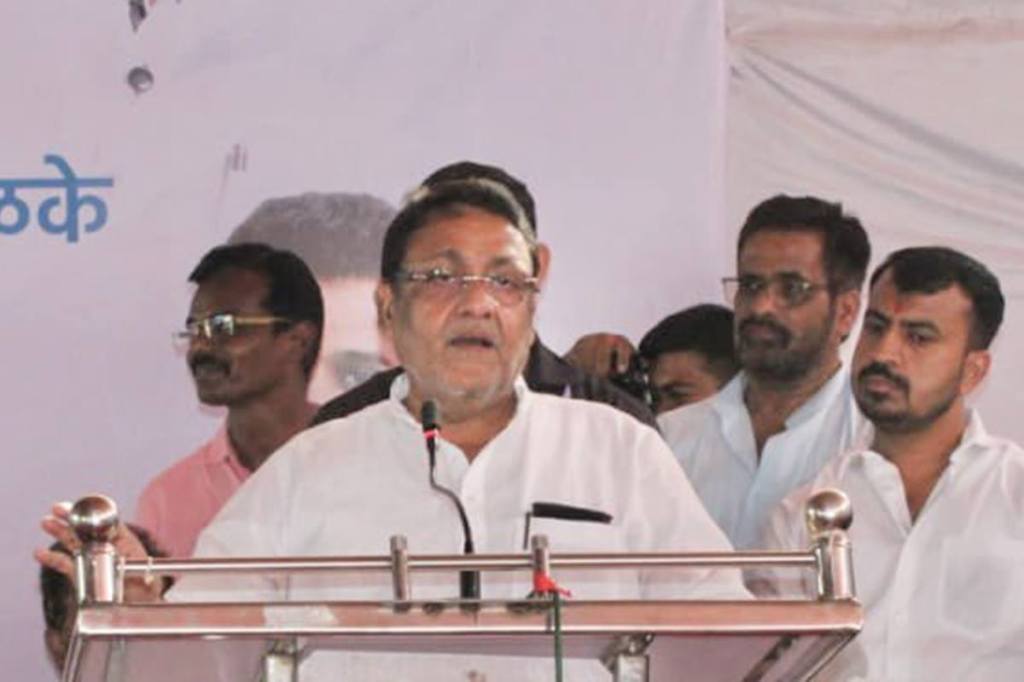 Nawab Malik was taken for questioning by the ED officials earlier today. 