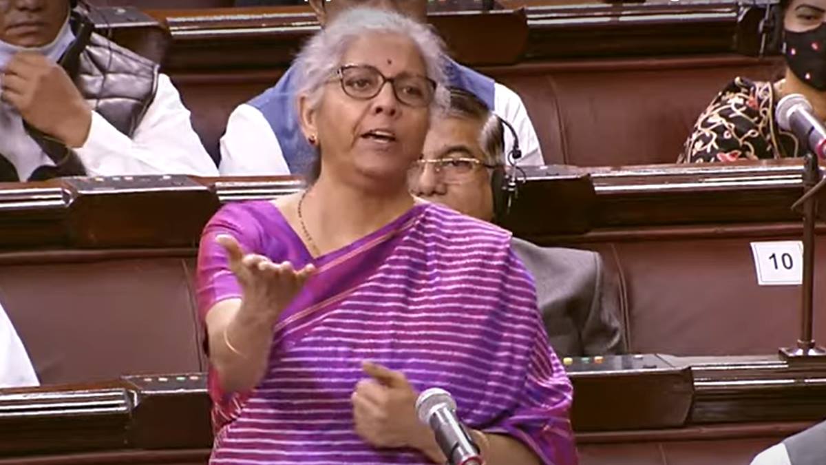 Sitharaman claimed that Budget 2022 brings stability to the economy and has measures to create jobs. Sitharaman claimed that Budget 2022 brings stability to the economy and has measures to create jobs.