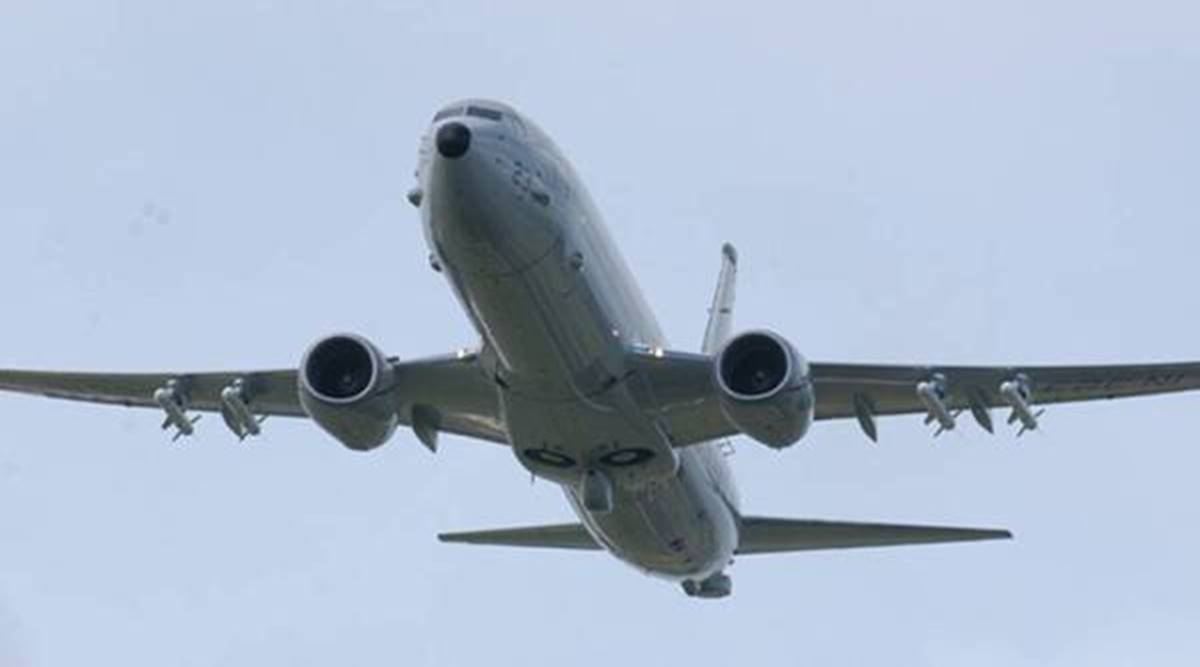 Boeing P-8I patrol aircraft