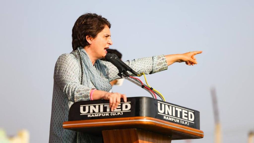 Priyanka Gandhi alleged that the public is getting poorer across every constituency.